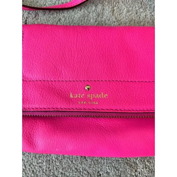 Kate Spade magenta crossbody bag, $195 - Picture 2 of 11